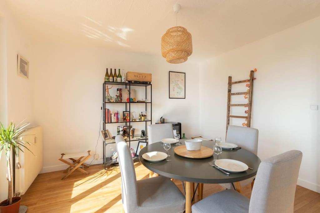 Cabana & Grand Appartement Cosy - Parking & Balcon Villefranche-sur-Saone Bagian luar foto