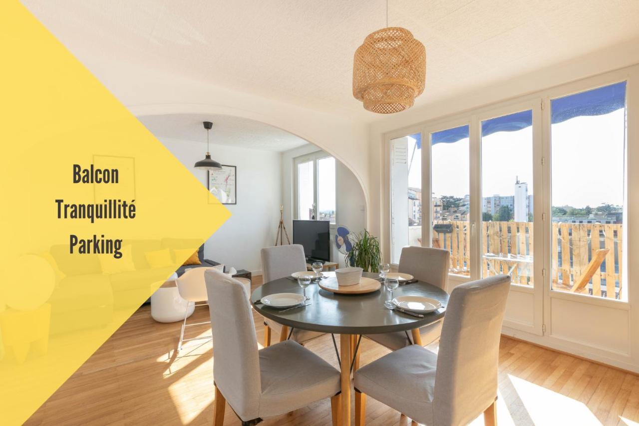 Cabana & Grand Appartement Cosy - Parking & Balcon Villefranche-sur-Saone Bagian luar foto
