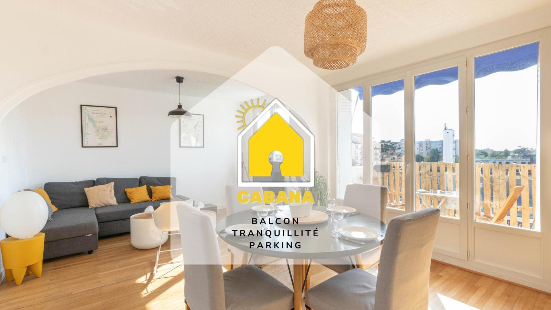 Cabana & Grand Appartement Cosy - Parking & Balcon Villefranche-sur-Saone Bagian luar foto